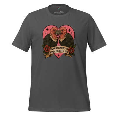 I'm Much More Me - Couples Tee Asphalt