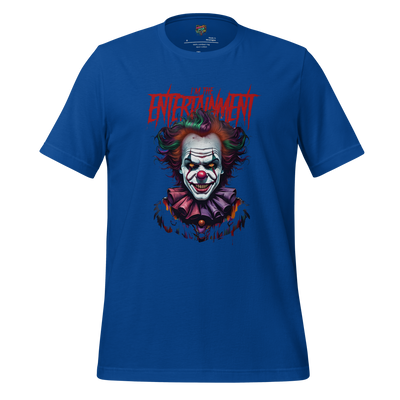 I'm the Entertainment Killer Clown Shirt True Royal