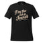 I’m the Ish in Jewish Funny Religion Shirt Vintage Black