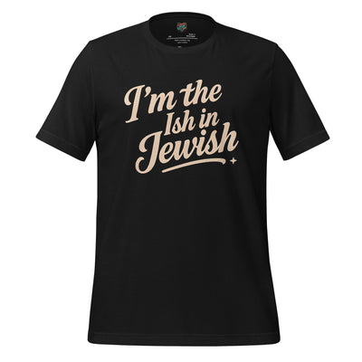 I’m the Ish in Jewish Funny Religion Shirt Vintage Black