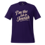 I’m the Ish in Jewish Funny Religion Shirt Team Purple
