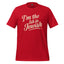 I’m the Ish in Jewish Funny Religion Shirt Red