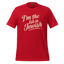 I’m the Ish in Jewish Funny Religion Shirt Red