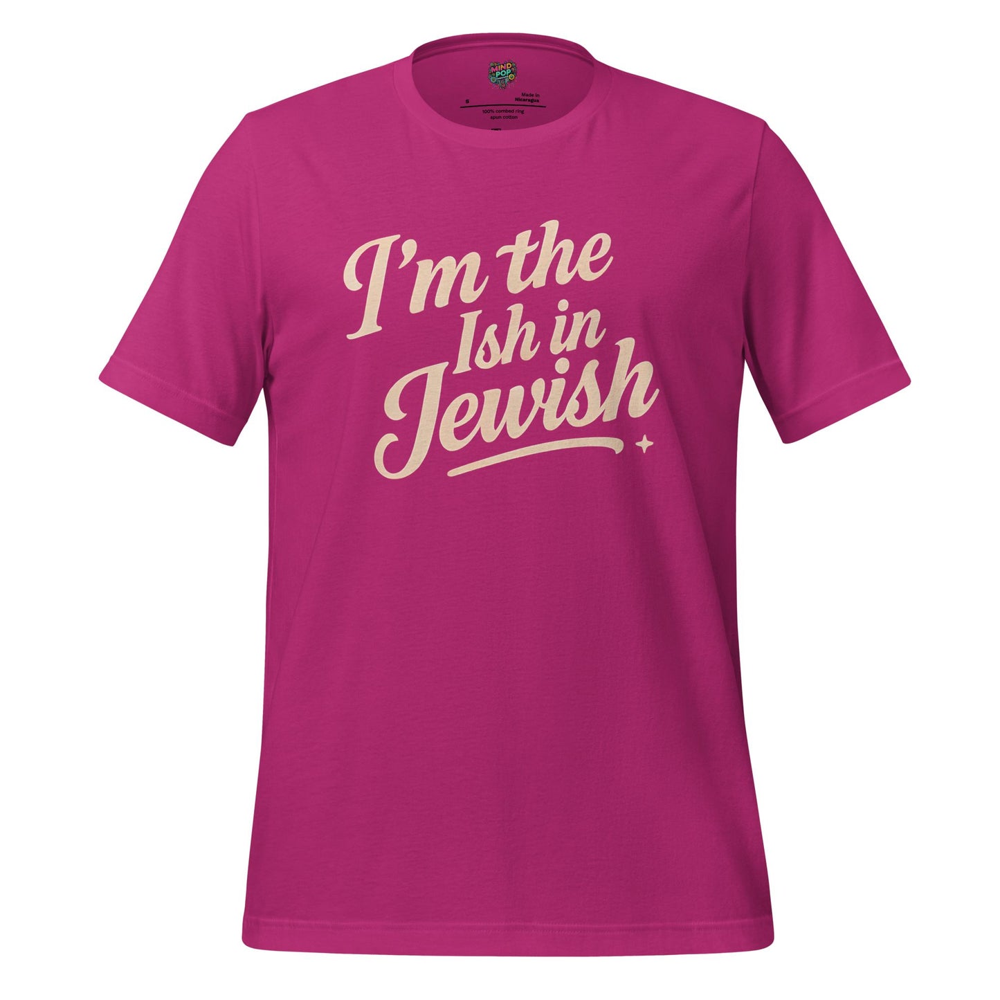I’m the Ish in Jewish Funny Religion Shirt Berry