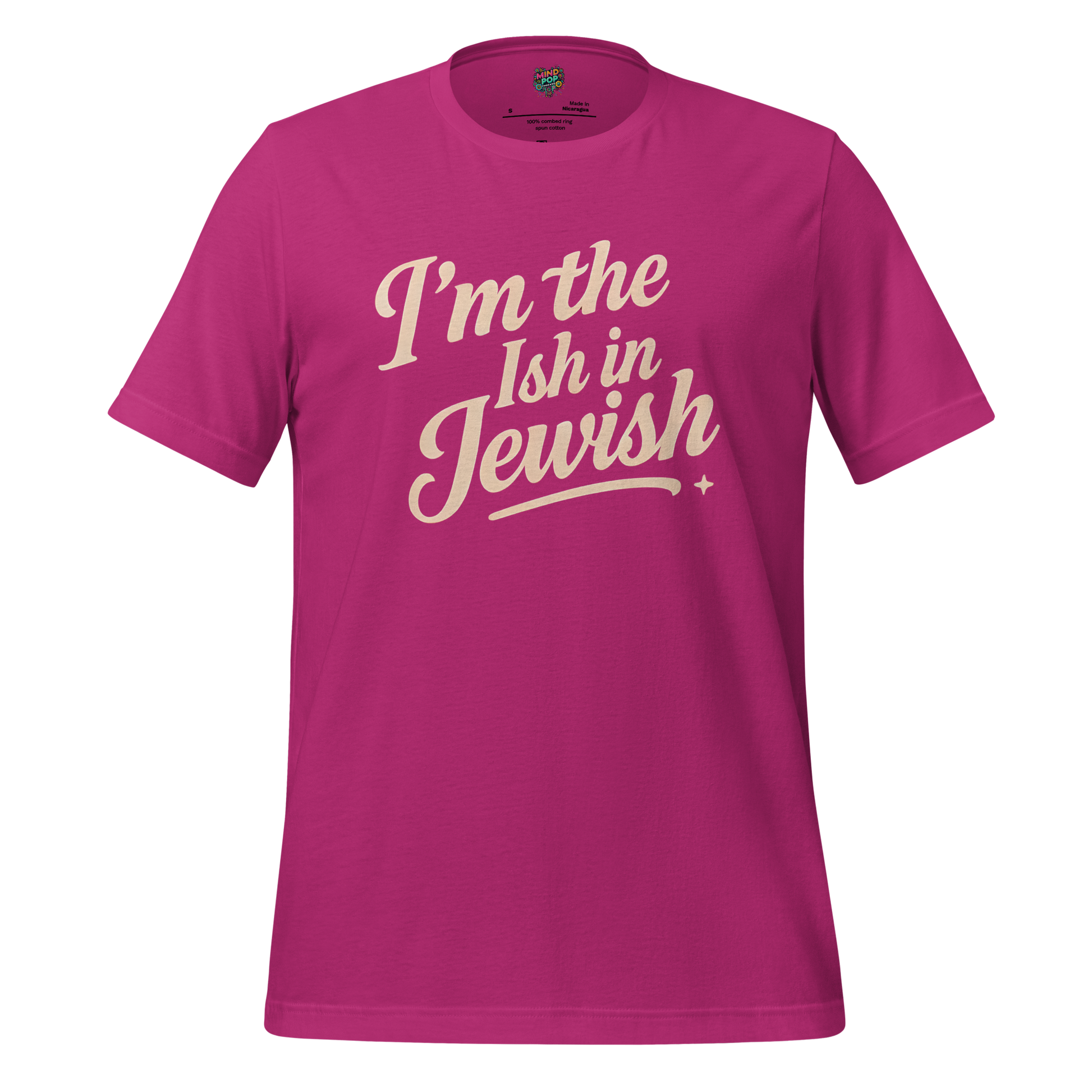 I’m the Ish in Jewish Funny Religion Shirt Berry