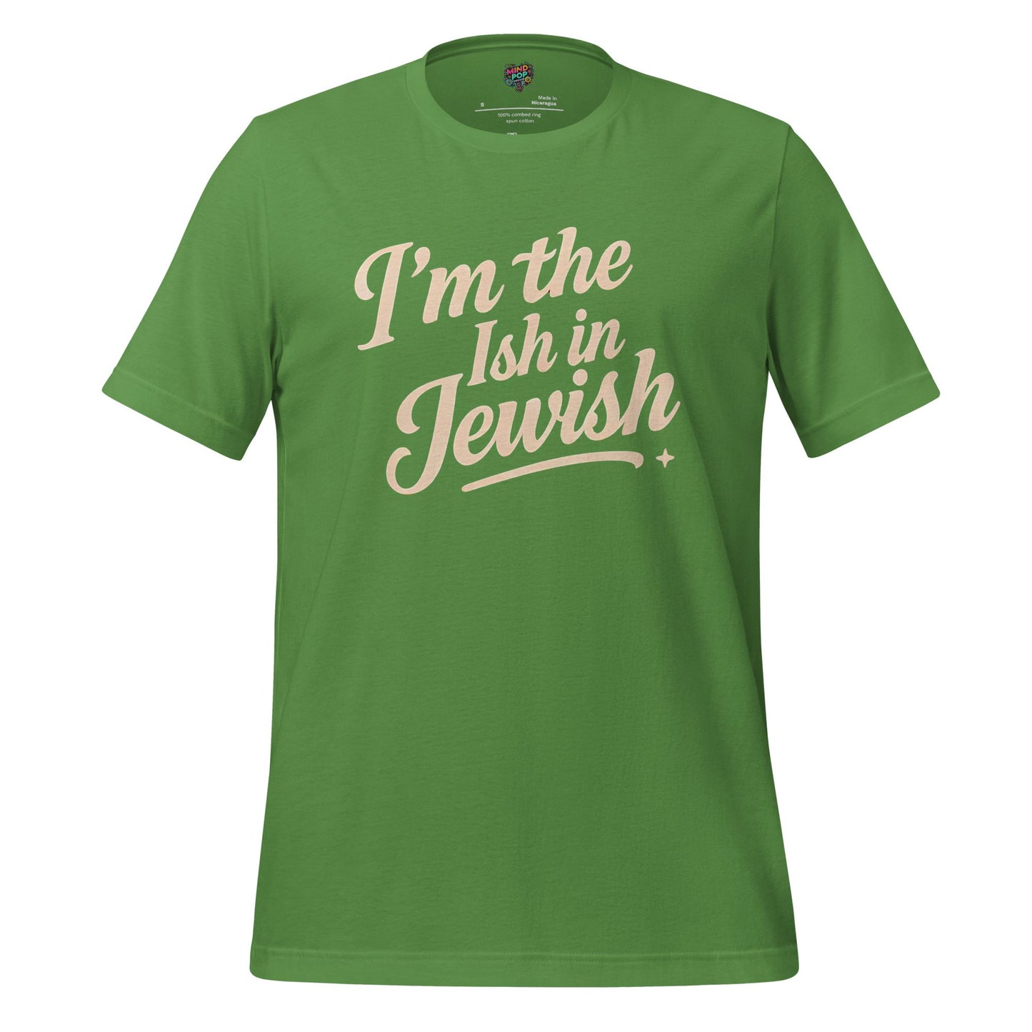 I’m the Ish in Jewish Funny Religion Shirt Leaf