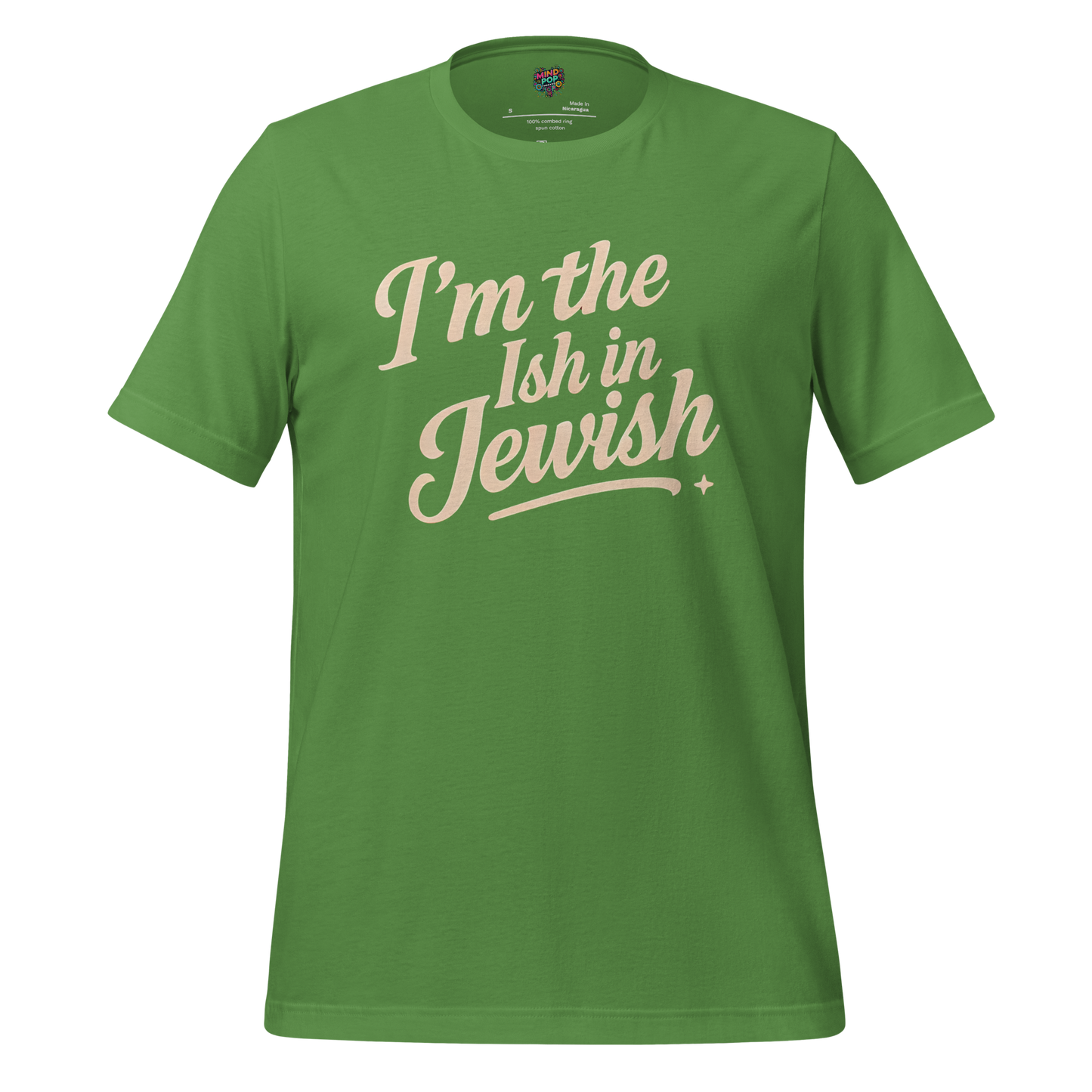 I’m the Ish in Jewish Funny Religion Shirt Leaf