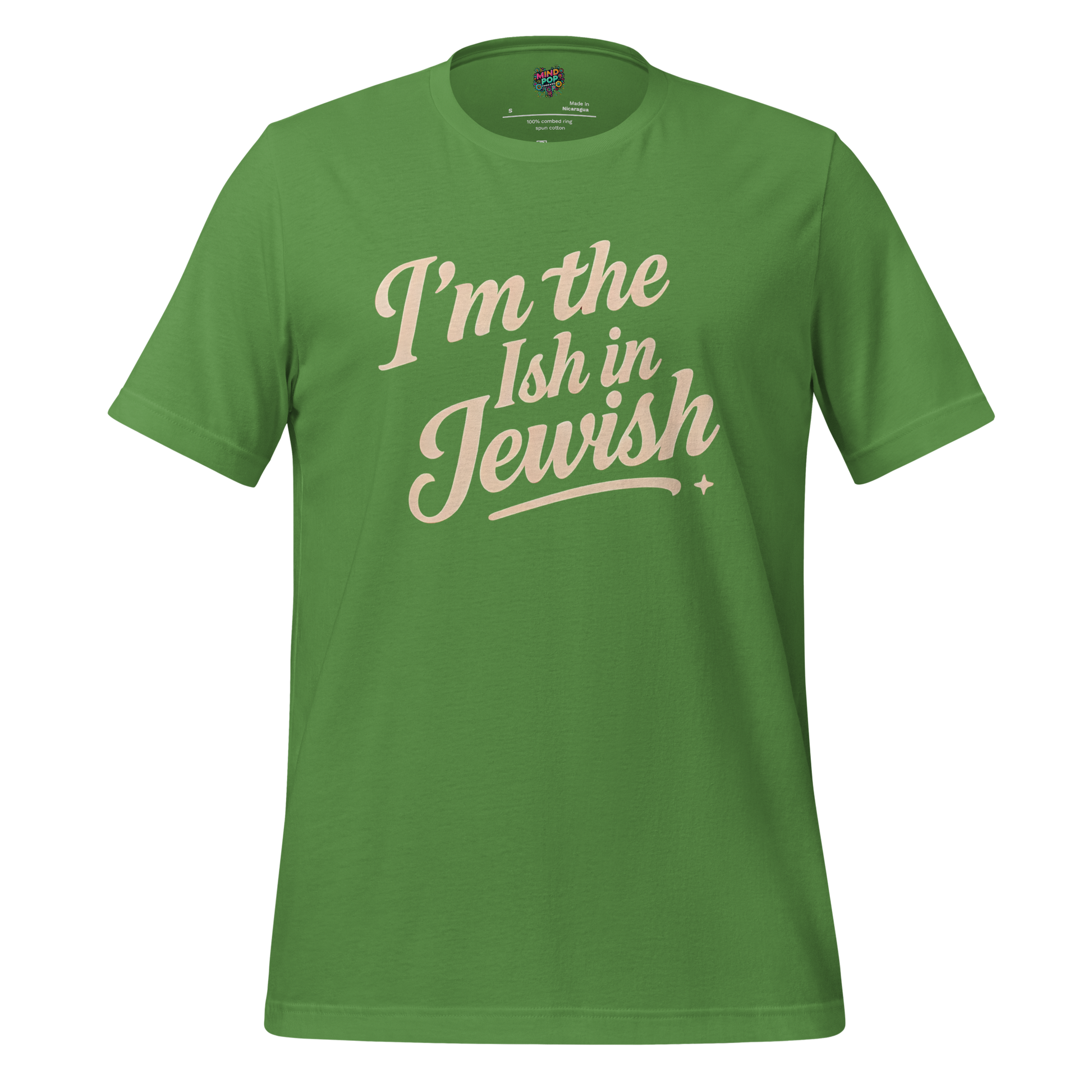 I’m the Ish in Jewish Funny Religion Shirt Leaf