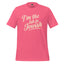 I’m the Ish in Jewish Funny Religion Shirt Charity Pink