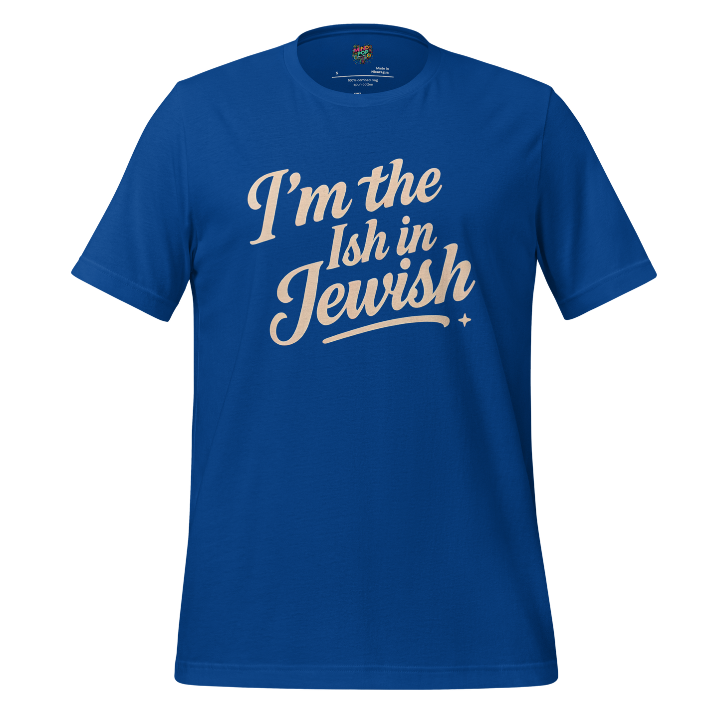 I’m the Ish in Jewish Funny Religion Shirt True Royal