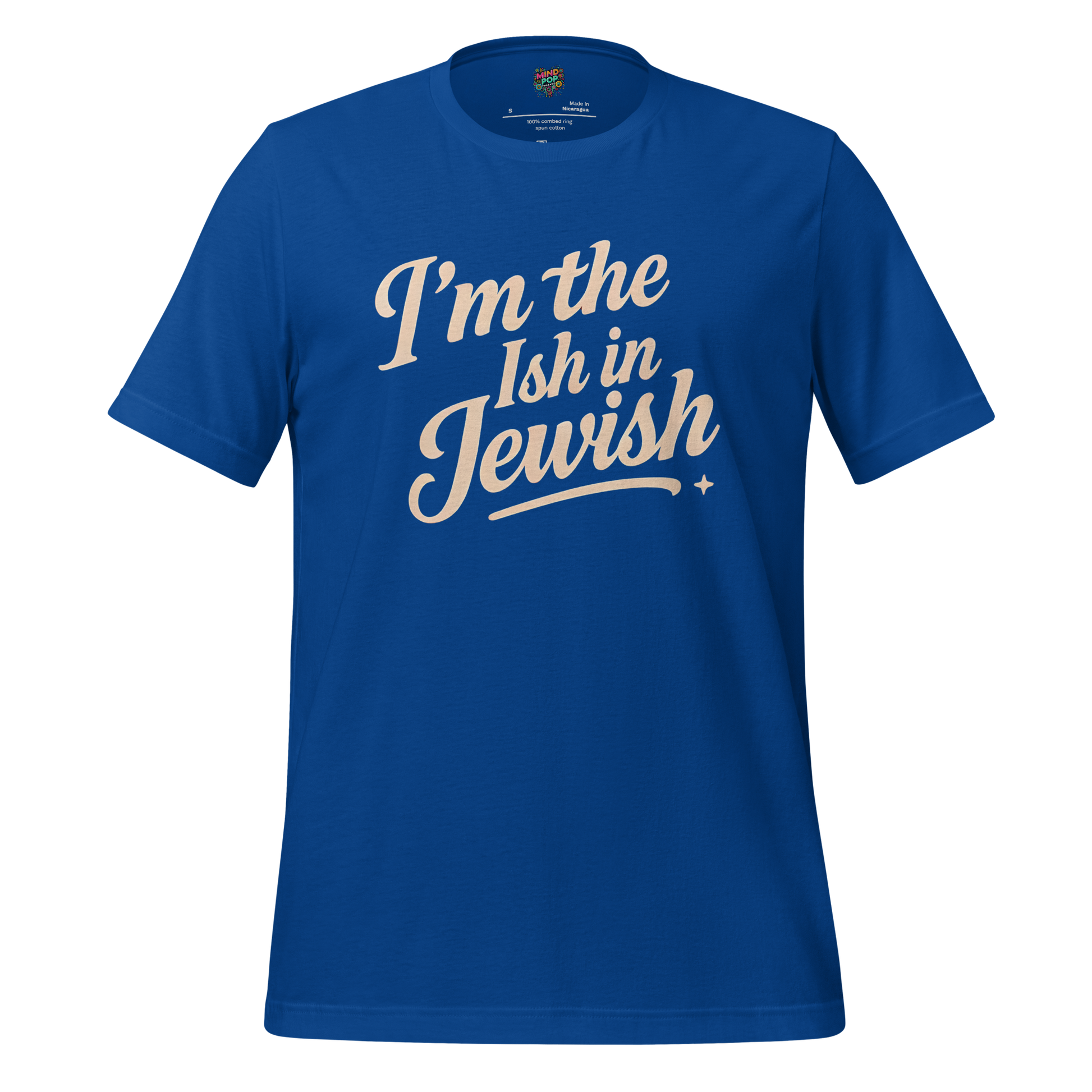 I’m the Ish in Jewish Funny Religion Shirt True Royal