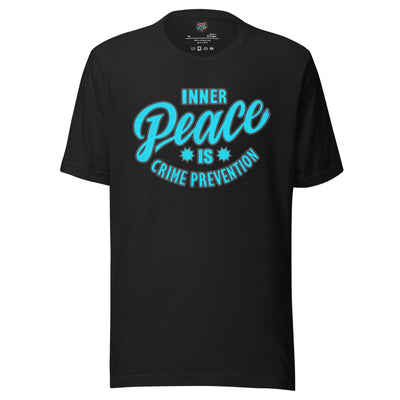 Inner Peace Crime Prevention Shirt 3XL Vintage Black