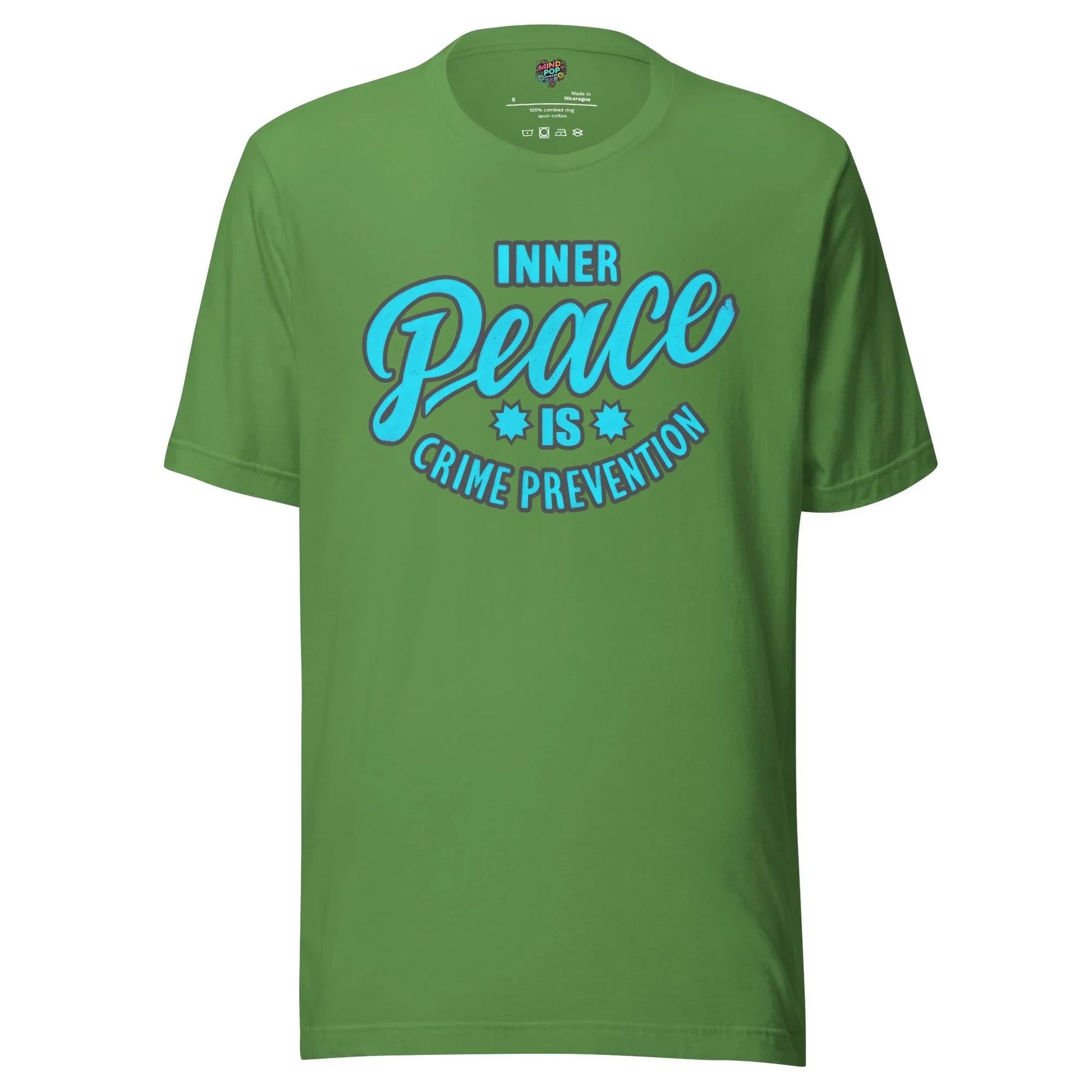 Inner Peace Crime Prevention Shirt Leaf