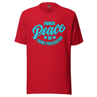 Inner Peace Crime Prevention Shirt Red