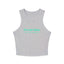 It's Me Time Yoga & Pilates fitted Micro-rib Racer tank Athletic Heather