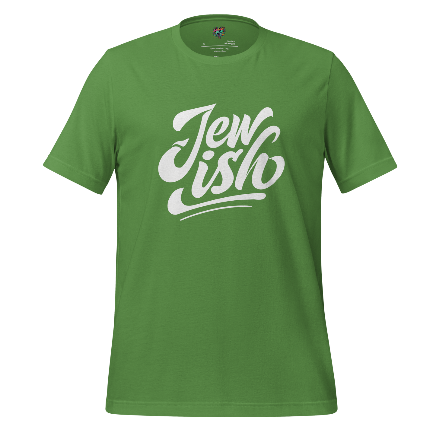 Jew-ish Funny Religion Tee Leaf