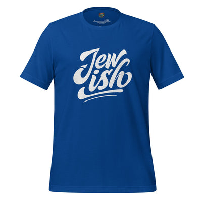 Jew-ish Funny Religion Tee True Royal