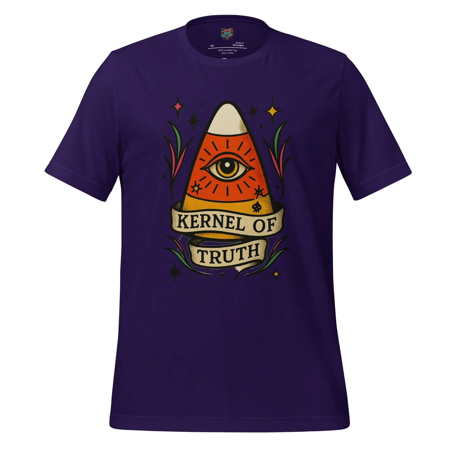 Kernal of Truth Halloween Candy Corn Team Purple