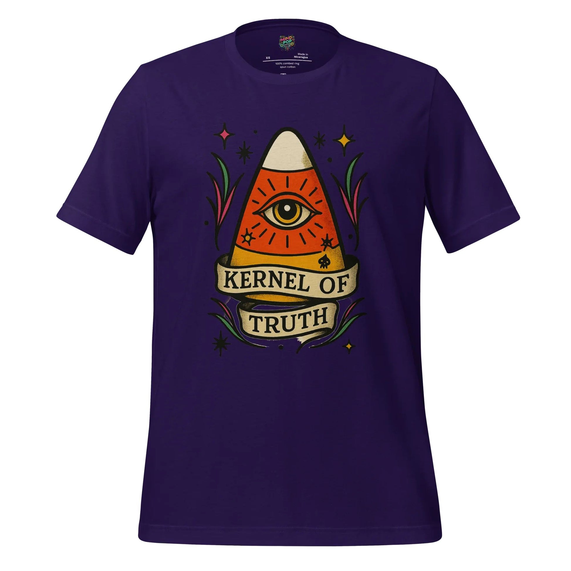 Kernal of Truth Halloween Candy Corn Team Purple