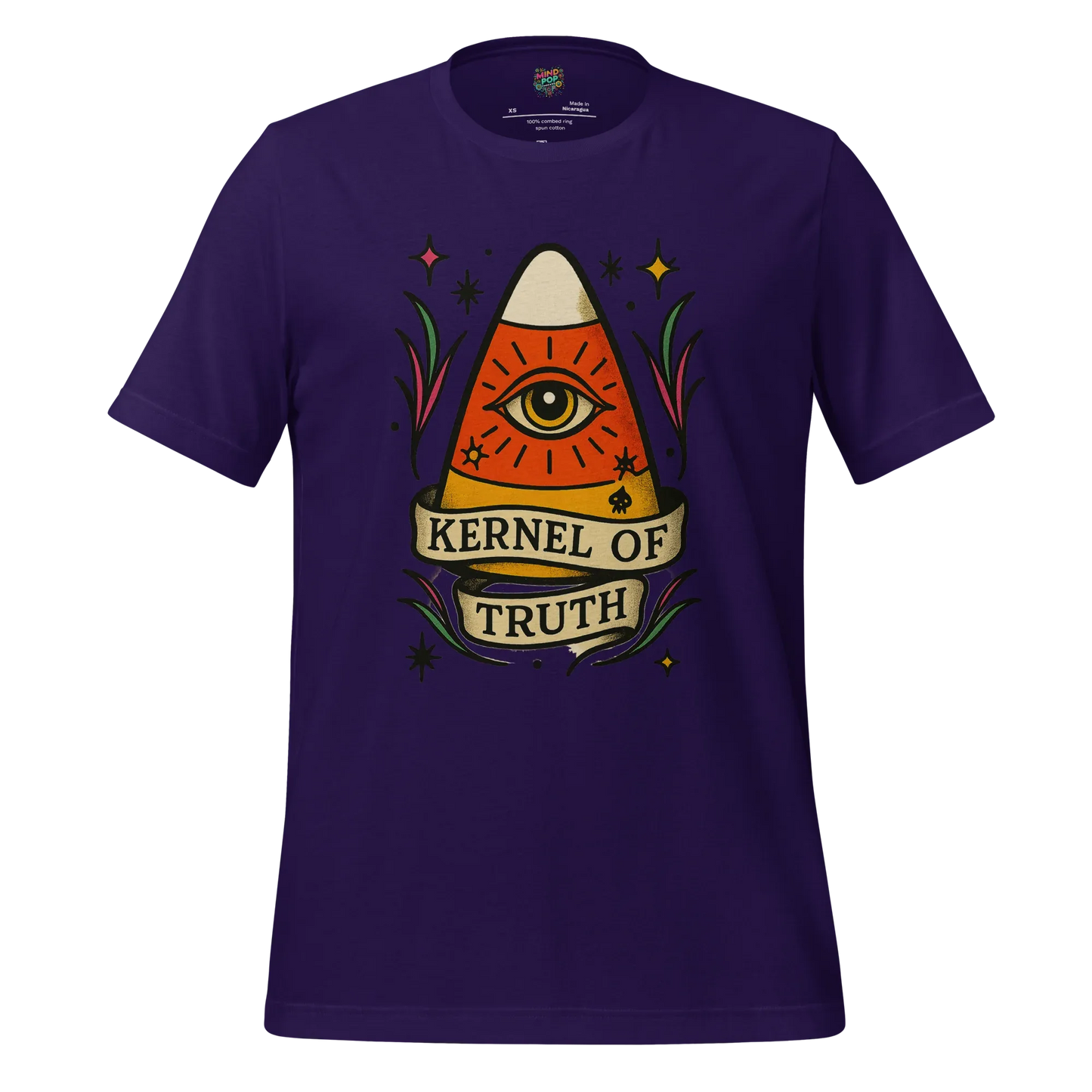 Kernal of Truth Halloween Candy Corn Team Purple