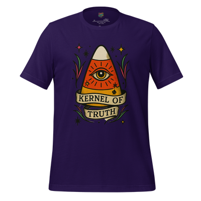 Kernal of Truth Halloween Candy Corn Team Purple