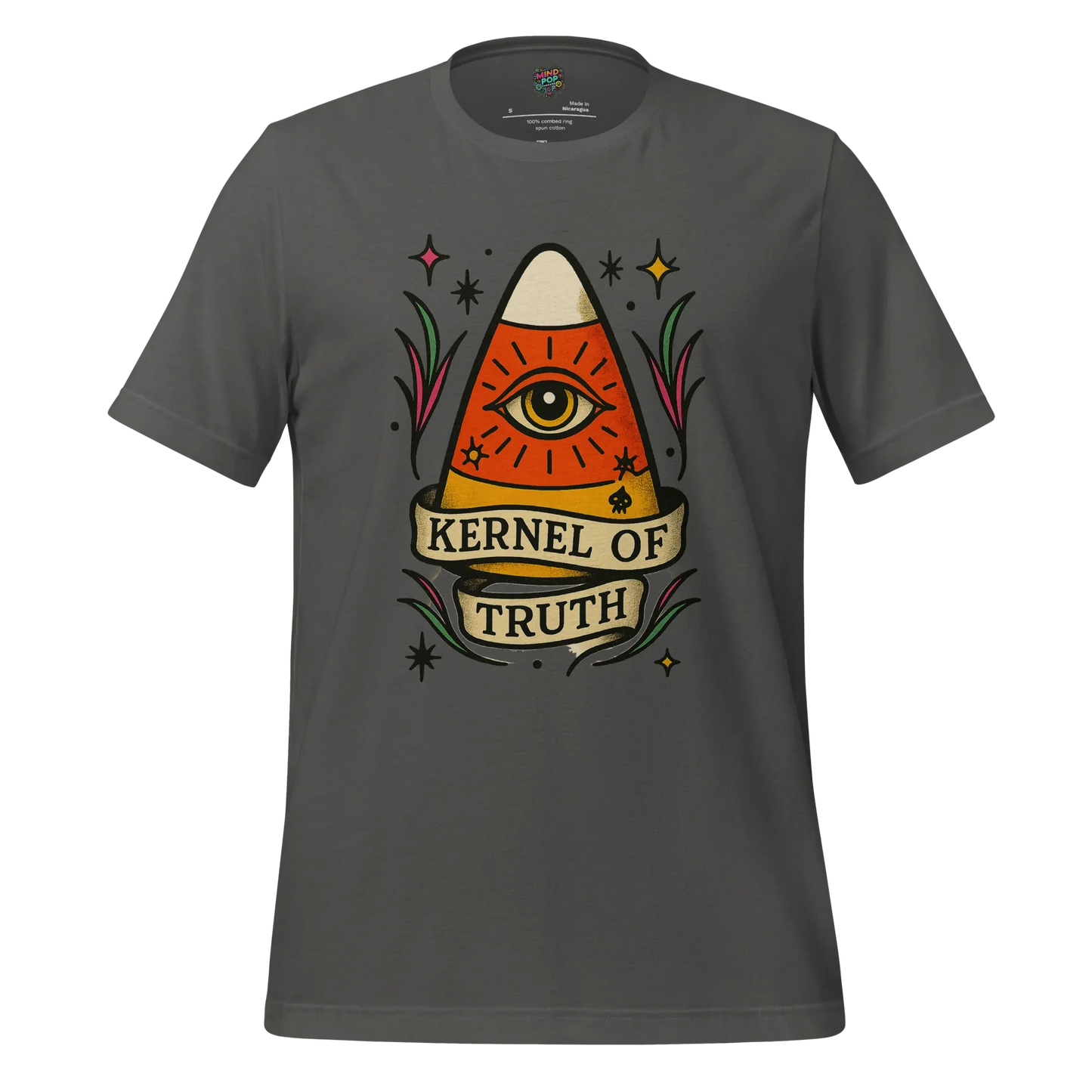 Kernal of Truth Halloween Candy Corn Asphalt