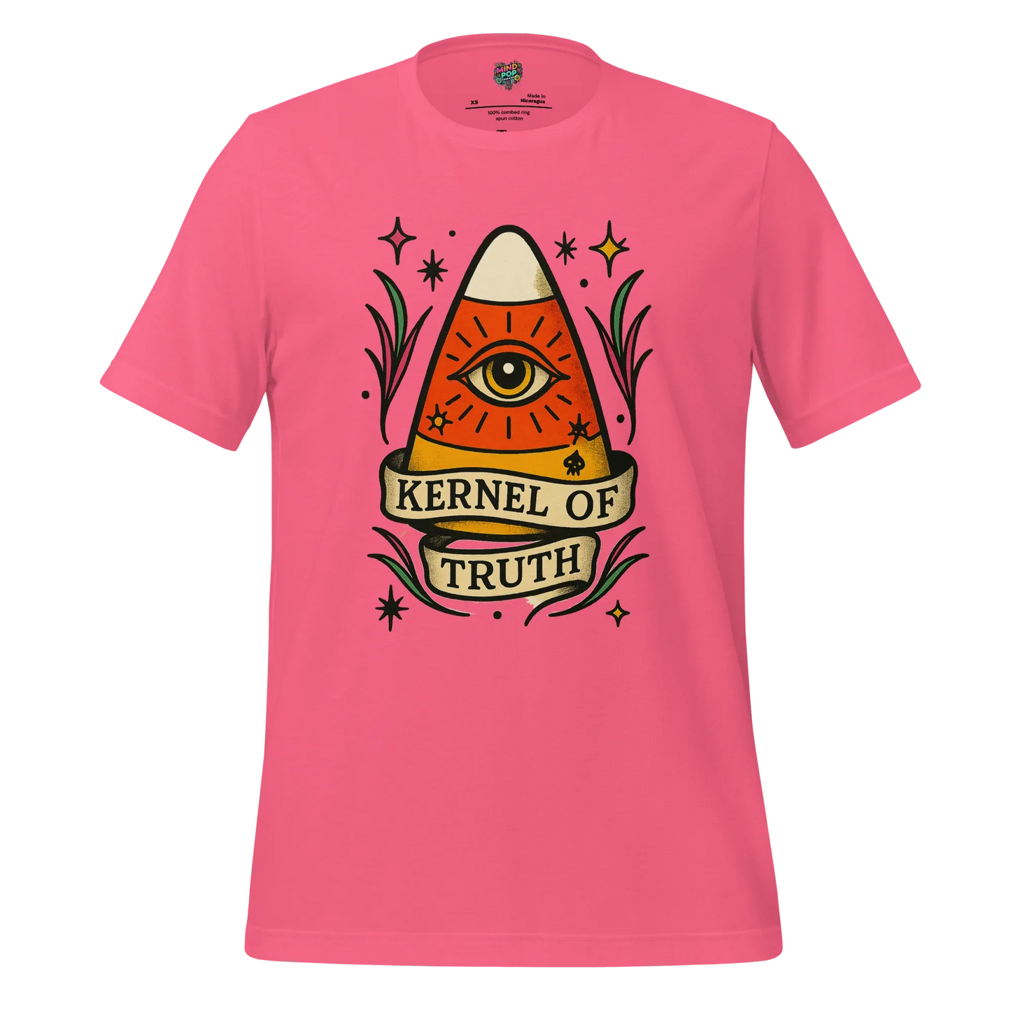 Kernal of Truth Halloween Candy Corn Charity Pink