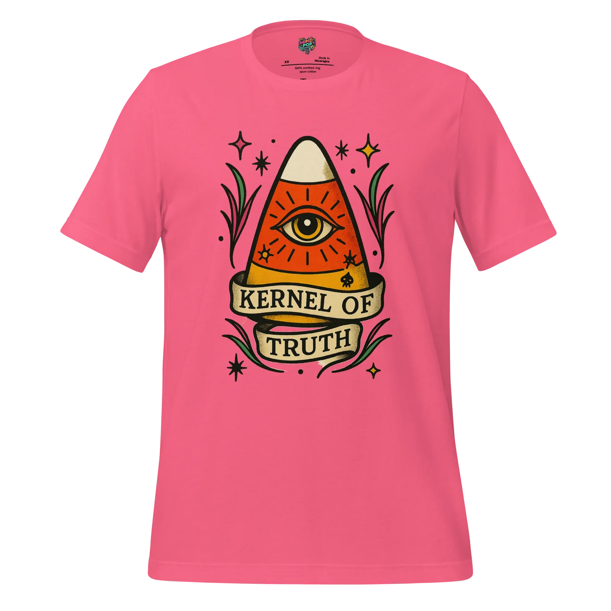 Kernal of Truth Halloween Candy Corn Charity Pink