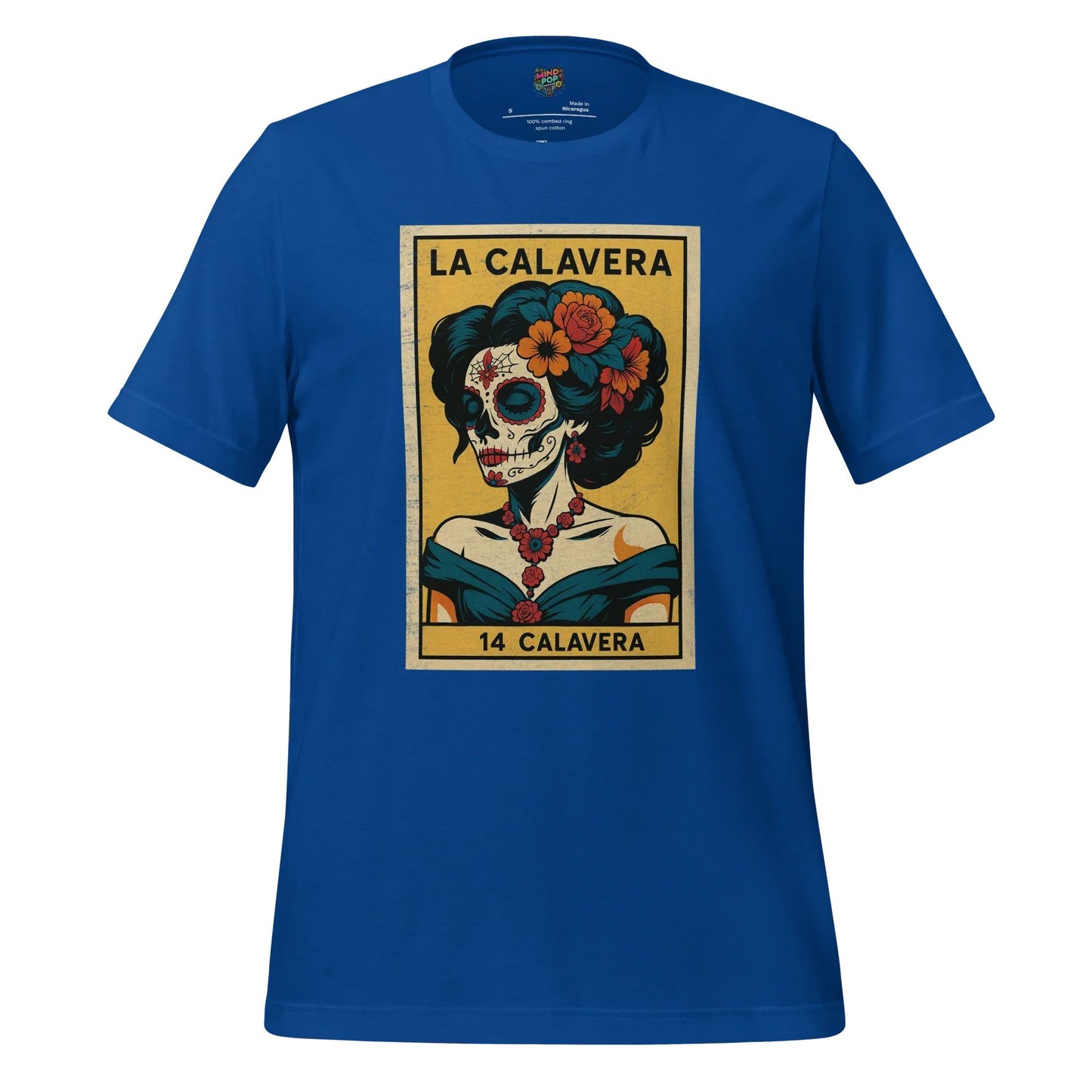 La Dama Azul No.14 Lotería Shirt True Royal