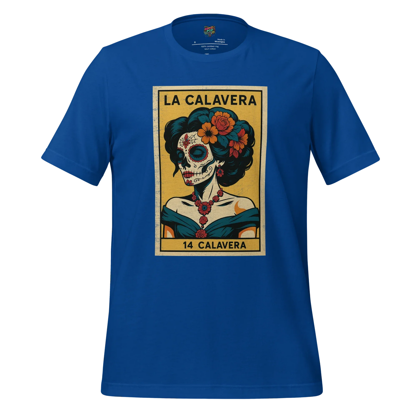 La Dama Azul No.14 Lotería Shirt True Royal