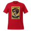 La Dama Azul No.14 Lotería Shirt Red