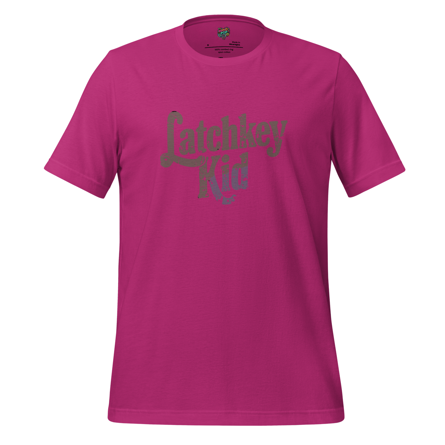 LatchKey Kid Shirt Berry