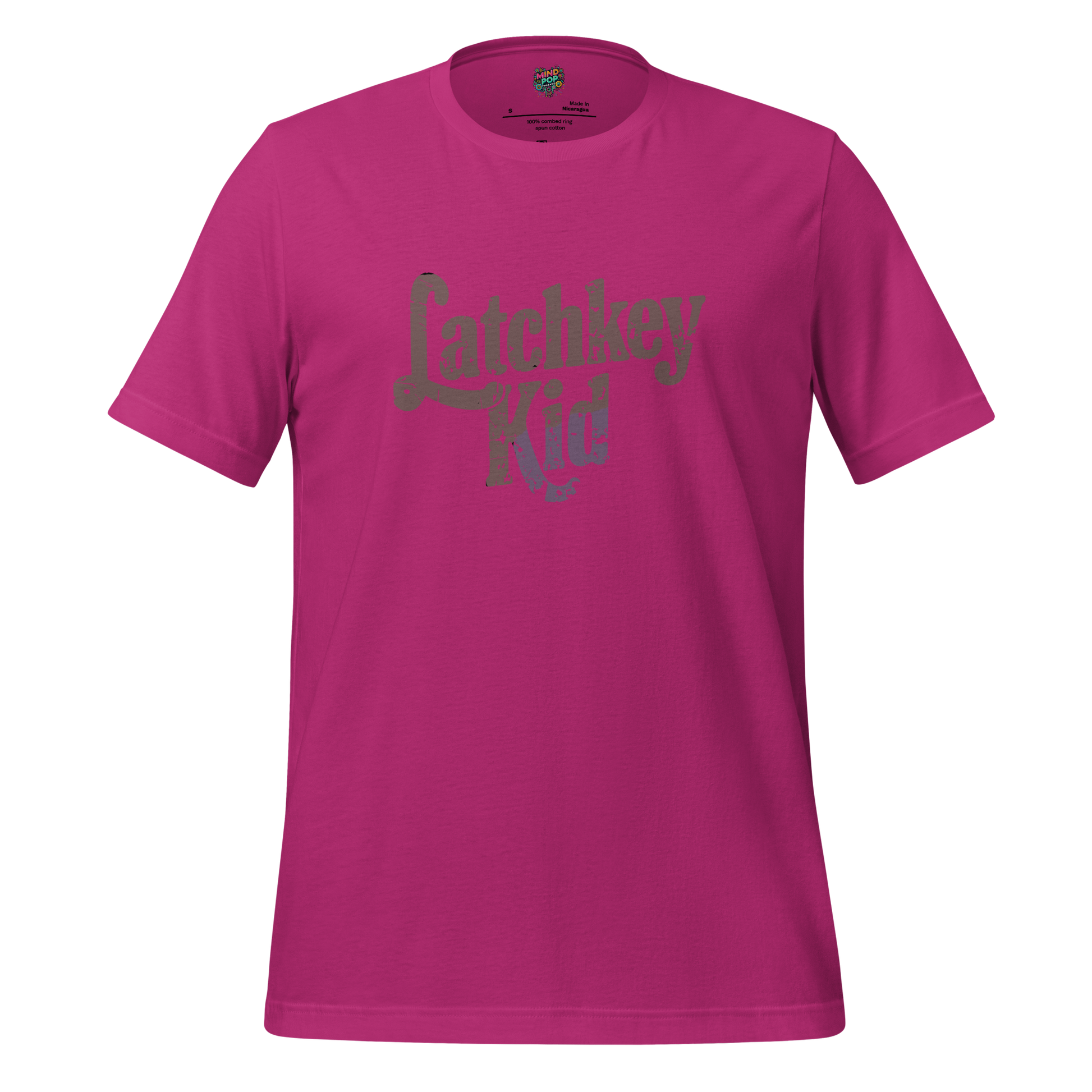 LatchKey Kid Shirt Berry