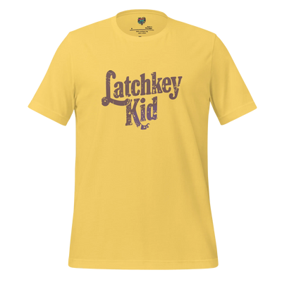 LatchKey Kid Shirt Yellow