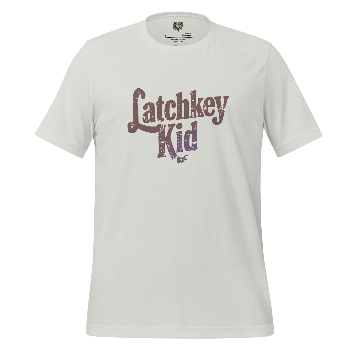 LatchKey Kid Shirt Silver