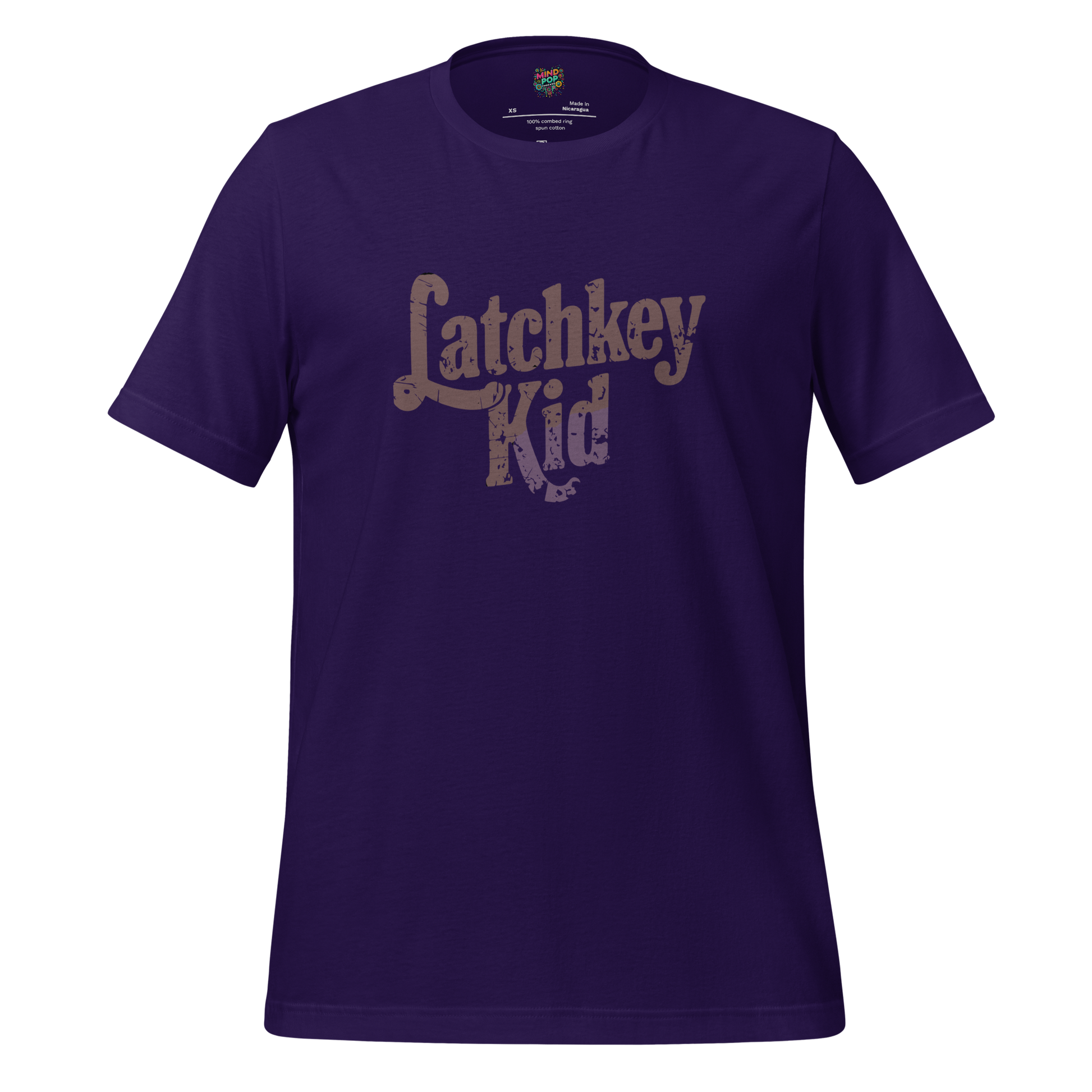LatchKey Kid Shirt Team Purple