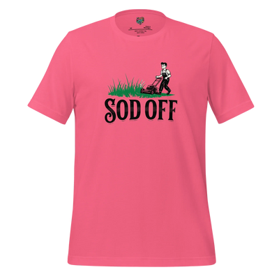 Lawncare Sod Off Shirt Charity Pink