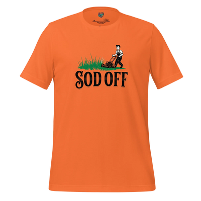 Lawncare Sod Off Shirt Orange