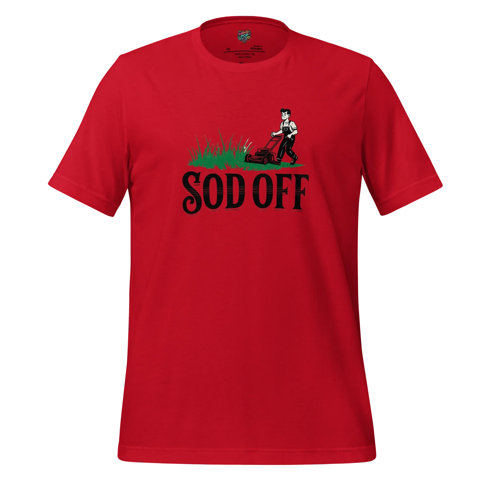 Lawncare Sod Off Shirt Red