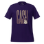 Leather-Look Johnny Cash Tribute Shirt Team Purple