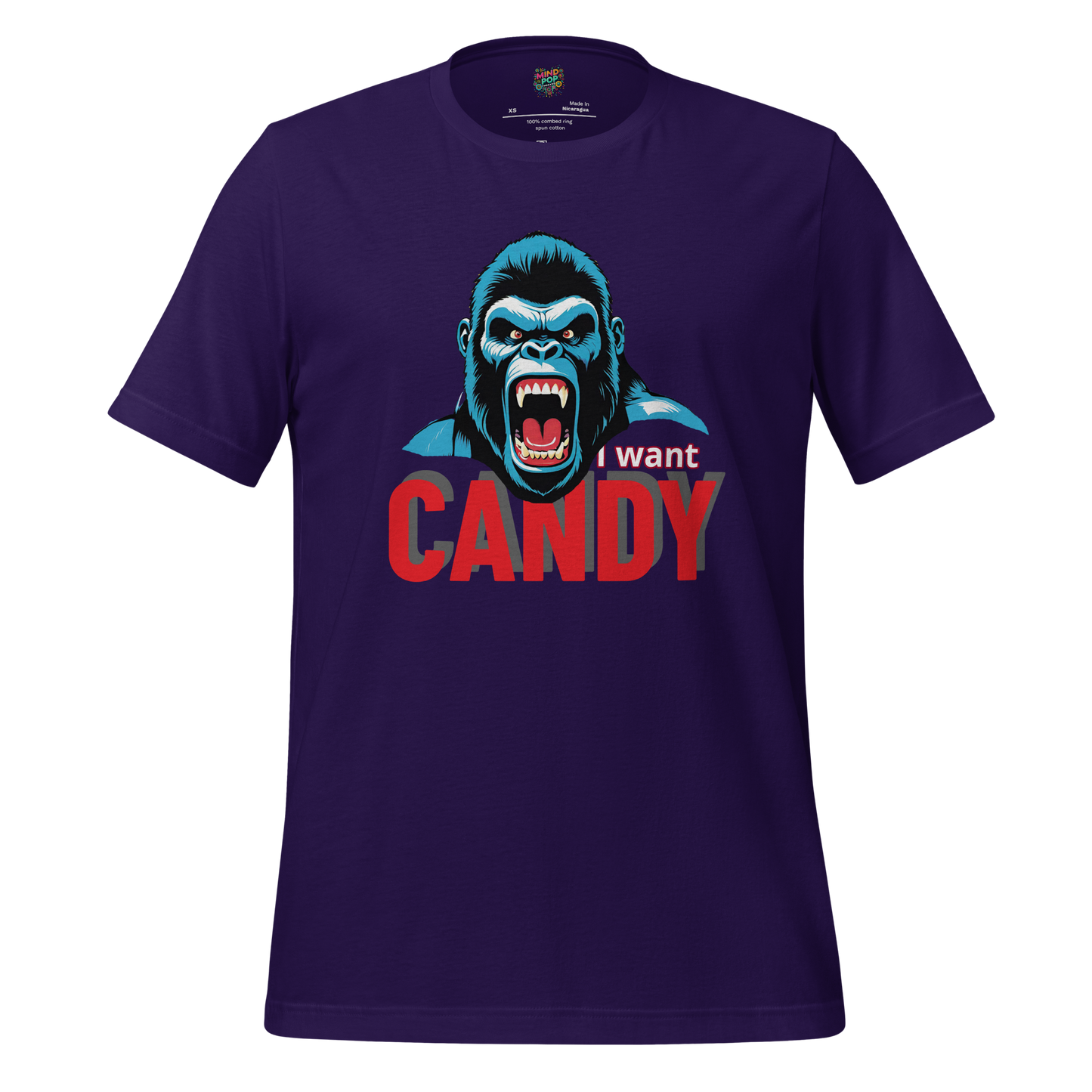 Lil Kong wants CANDY Shirt Team Purple