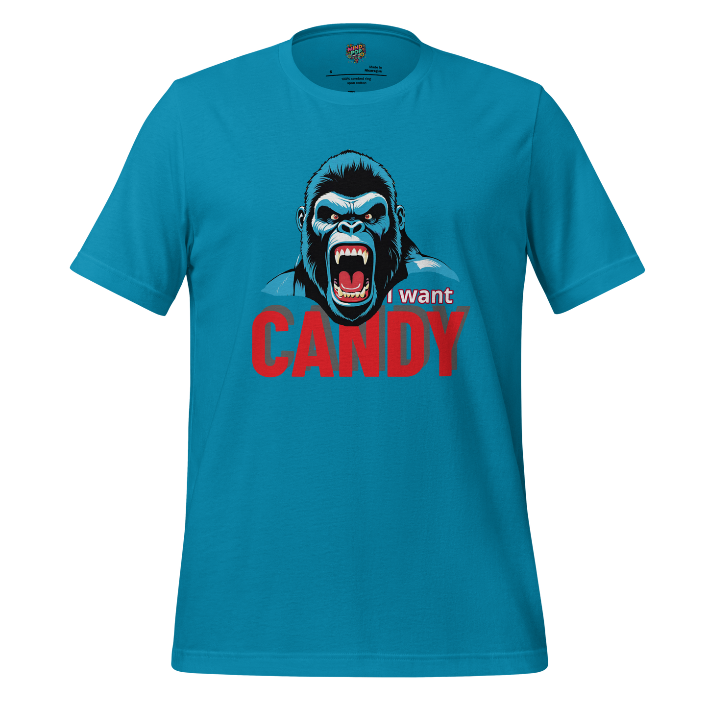 Lil Kong wants CANDY Shirt Aqua