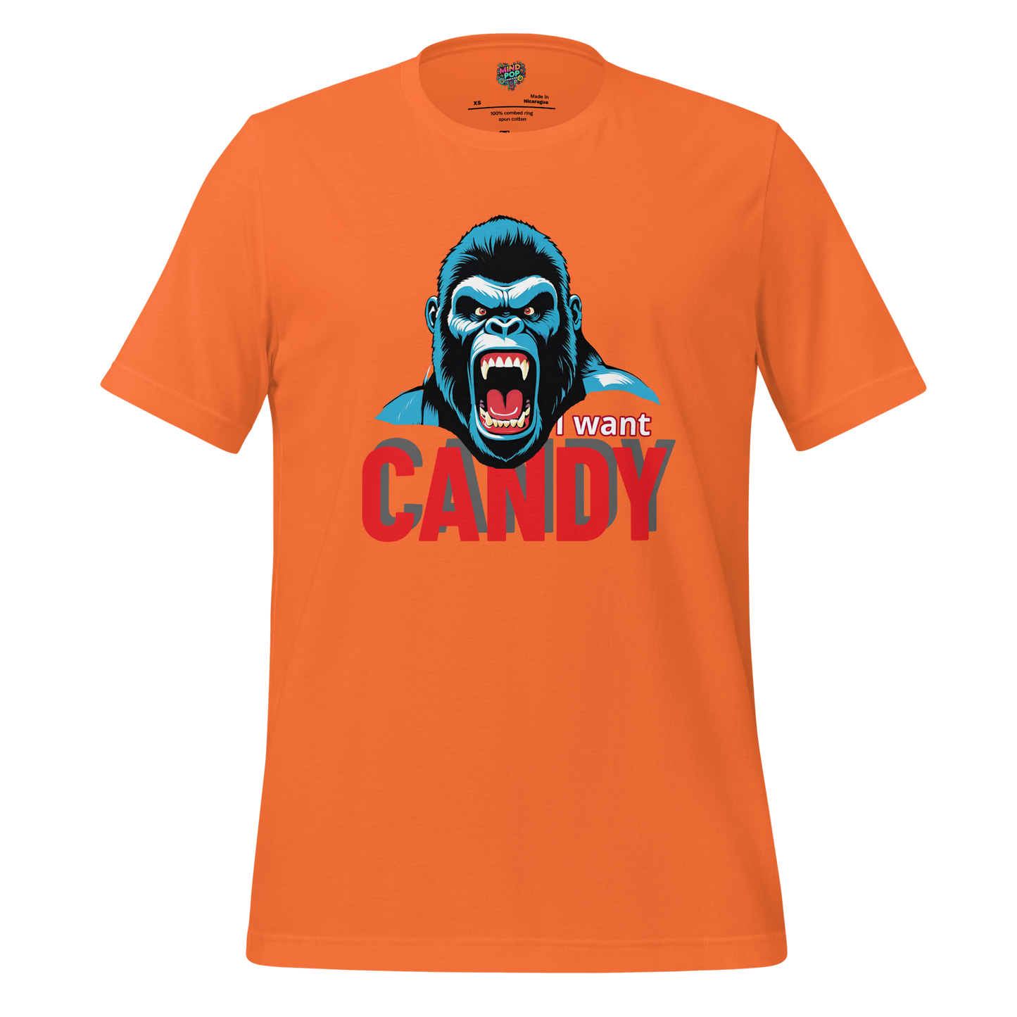 Lil Kong wants CANDY Shirt Orange