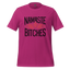 Namaste Bitches Lotus Tee — Sarcastic Yoga Shirt Berry