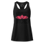Lotus Namaste Bitches: fitted racerback tank top Black