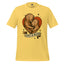 Love Is Blind Traditional Tattoo Cotton Shirt Yellow