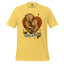 Love Is Blind Traditional Tattoo Cotton Shirt Yellow