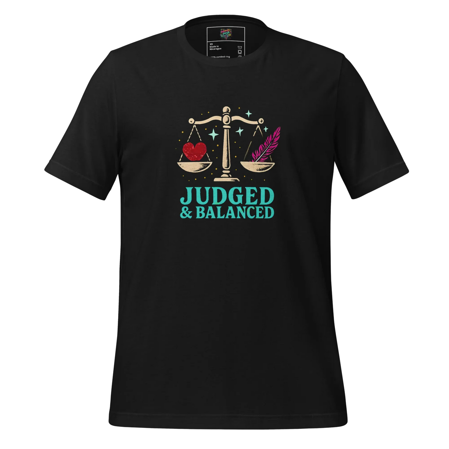 Ma’at Egyptian Goddess Tee — Mythology Graphic Art Vintage Black