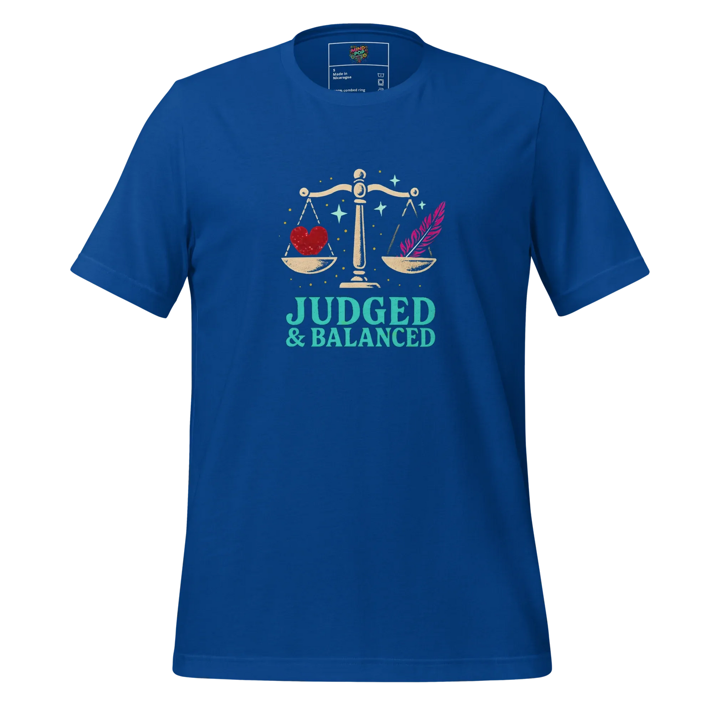Ma’at Egyptian Goddess Tee — Mythology Graphic Art True Royal