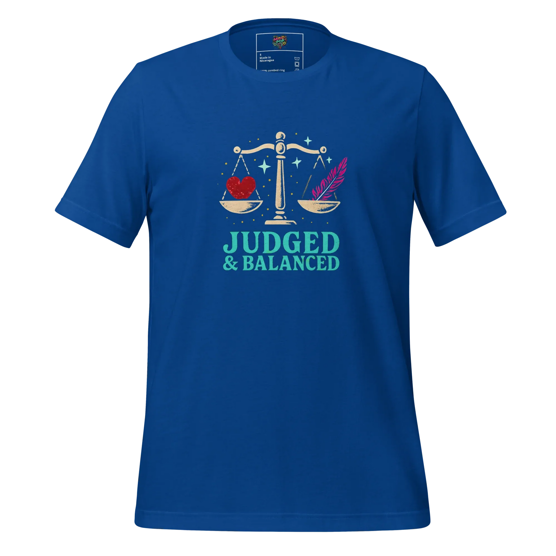 Ma’at Egyptian Goddess Tee — Mythology Graphic Art True Royal